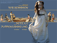 Tablet Screenshot of petras-dollcollection.de